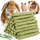 Sofier 16Pcs Timothy Hay Treats - Natural Chews For Teeth - Handmade Rabbit Chinchilla Gerbil Rat Hamster Toys - Bunny & Guinea Pig