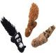 Spot Ethical Pets 2680 Skinneeez Forest Creatures For Cats Pack Of 3 (Squirrel Chipmunk Or Skunk)