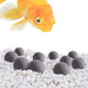 Sungrow Tropical Fish Water Conditioner Balls Gray Stones For Freshwater Tank And Community Aquarium Calcium-Enriched For Active Fish 10 Balls Per Pack