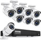 ZOSI 1080p H.265+ Security Camera System for Home, 5MP Lite 8 Channel CCTV DVR and 8 x 1080p Weatherproof Bullet Cameras Outdoor Indoor with 120ft Night Vision and 105°Wide Angle (No HDD Included) ZOSI 1080p H.265+ Security Camera System for Home, 5MP Lite 8 Channel CCTV DVR and 8 x 1080p Weatherproof Bullet Cameras Outdoor Indoor with 120ft Night Vision and 105°Wide Angle (No HDD Included)