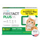 Tevrapet Firstact Plus Flea And Tick Topical For Cats Over 1.5Lbs 3 Dose Waterproof Flea And Tick Control/Prevention For 3 Months