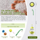 Tlkng Cat Toy For Indoor Cats Wobble Treat Dispenser Ball Kitten Food Dispenser & Puzzle Feeder Balls & Enrichment Toys & Mental Stimulation Interactive Brain Game