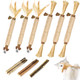 Tocirelo Silvervine Sticks Cat Toys - 6Pack Natural Cat Chew Toy Teeth Cleaning Matatabi Dental Care Kitten Treat Catnip Cat Teething Toys Catmint Silver Vine Sticks For Bored Indoor Kitty