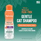 Tropiclean Gentle Flea Shampoo For Cats Flea And Tick Prevention For Cats Powerful & Natural Defense Made In Usa 12 Oz.
