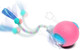 Uniqus Glowpounce Interactive Rolling Ball Toy For Indoor Cats & Small Dogs Motion-Activated Smart Moving Ball With Led Lights Rechargeable Automatic Play Toy For Cats Kittens & Puppies Red/Green