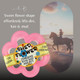 Uniqus Epona Shed Flower Horse Grooming Tool