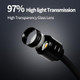 Upettools 3W Led Aquarium Light With 3 Color Modes Clip On Fish Tank Lamp For Plants Terrariums & Coral (Yellow Warm White White)
