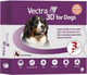 Vectra 3D For Dogs Flea Tick & Mosquito Treatment & Prevention For Extra Large Dogs Over 95 Lbs - 3 Month Supply