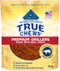 Blue Buffalo True Chews Premium Grillers Dog Treats, Made in the USA with Natural Ingredients, Steak, 10-oz. Bag