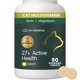 Vetriscience 27+ Active Health Chews Nu Cat Daily Multivitamin For Cats And Kittens Balanced Vitamins Minerals And Antioxidants Health And Wellness Support Fish 30 Count