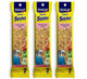 Vitakraft 3 Pack Of Harvest Apple Crunch Sticks For Parakeets 2 Sticks Each