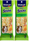 Vitakraft Guinea Pig Fruit & Honey Treat Sticks 2 Pack 3.5 Ounce Enriched Snack With Wooden Chew Core For Dental Health