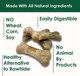 Bonies Natural Breath and Dental Formula Medium-Sized Single Bone - All-Natural Ingredients, Fresh Breath, Cleans Teeth, Low Calories, Chicken Flavor, 1 Bone Bonies Natural Breath and Dental Formula Medium-Sized Single Bone - All-Natural Ingredients, Fresh Breath, Cleans Teeth, Low Calories, Chicken Flavor, 1 Bone