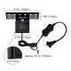 Weaverbird Aquarium Light Fish Tank Led Light 6W 12 Led Planted Clip Lamp For 8-15Inch 6Mm Thick Fish Tanks