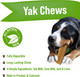 Buck Bone Organics Yak Cheese Chews for Dogs, All Natural Himalayan Yak Chew, Long Lasting Pet Treats, Odor , with Limited Ingredients (3 Ex Large Sticks) Buck Bone Organics Yak Cheese Chews for Dogs, All Natural Himalayan Yak Chew, Long Lasting Pet Treats, Odor , with Limited Ingredients (3 Ex Large Sticks)