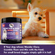 Wizardpet Mobility Hemp Oil Hip & Joint Supplement For Senior Dogs Chondroitin Glucosamine Msm Turmeric Green Lipped Mussel Extra Strength Formula For Dog 90 Chews