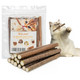 Wolover Silvervine Sticks For Cats Natural Catnip Matatabi Chew Sticks Teeth Molar Chew Toys For Cat Kitten Kitty (At Least 12 Pcs)
