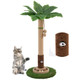 Woochpet Cat Scratching Post 35'' Tall Cat Scratcher Tree Tower Scratching Posts For Indoor Cats With Cat Toy Mouse Hole And Interactive Wooden Ball For Kittens Adults Cats