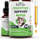 Woof 'N' Purr Cat Digestive Support - Digestive Enzymes For Cats - Cat Digestive Probiotic - Cat Digestion Aid - Cat Digestion - Digestive Enzyme For Cats - Cat Digestive Enzyme - Cat Digestive Supplement - 1 Fl Oz