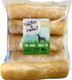 BULLYSTICKS & MORE 6 Inch Beef Collagen Rolls for Dogs (Extra Thick - 4 Count) - Beef Cheek Bones for Dogs - Dog Parents Choice - Premium No Hide Beef Cheek Rolls - Thick Retriever Rolls for Dogs