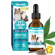 Woyamay Hemp Oil For Dogs And Cats - Hemp Oil Drops Rich In Omega 3 6 9 And Organic Extract Helps Pets With Nxi Ty P In Str Ss Sl P Rthritis S Izures R Lief Pets Calming Treat-2 Pack