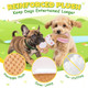 Xiugoal Dog Toys To Keep Them Busy 3 Pack No Stuffing Interactive Dog Toys With Crinkle Squeaky Puppy Chew Toys For Small Medium Breeds