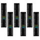 Xthrotsenk 6Pcs Temperature Sticker Strips Fish Tank Thermometer Aquarium Temperature Sticker Easy-To-Read 61-122 (16-50 C) Terrarium Adhesive Water Thermometer Test For Fish Tank Aquarium(3.54" X 0.79")