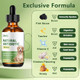 Xuanhoo Natural Antibiotic For Dogs Chicken Flavor 2Oz Supports Relieve Skin Allergy Itching Urinary Tract Health Wound Healing & Dental Care Dog Supplements Safe For All Ages