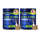 Yoyobay Flea & Tick Prevention For Dogs Chewables Natural Dog Flea And Tick Control Treatment Oral Flea Pills Dogs Supplement Natural Shield 5-In-1 Protection Beef & Carrot Flavor 180 Soft Chews