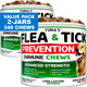 Yuma'S Flea Treatment For Cats - Flea And Tick Prevention For Cats - 160 Soft Treats - Natural Oral Supplement Pills For Kittens - All Breeds & Ages - Made In Usa