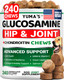 Yuma'S Cat Hip And Joint Health Supplement Chews Advanced Glucosamine For Cats Msm Chondroitin & Omega-3 Salmon Oil Supports Mobility Joint Pain Relief Cat Vitamins For Indoor & Outdoor Cats