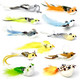 Zaylumo 11Pcs Realistic Bird Cat Toy Refills Handmade Feather Cat Toys With Bell Clip-On Cat Wand Attachments Interactive Cat Toys For Indoor Cats Refill Set For Wand Toy Or Cute Home D Cor
