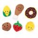 Zippypaws Burrow Replacement Miniz - Interactive Dog & Puppy Toys For Boredom Stimulating Pet Products To Keep Them Busy Plush Refills For Hide & Seek Puzzle Squeaky Toy For Enrichment - Cookies
