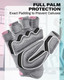 VINSGUIR Workout Gloves for Women and Men Breathable Weight Lifting Gloves for Gym Exercise, Fitness Training and Cycling with Excellent Grip and Cushion Pads