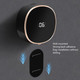 Saluaqui Automatic Soap Dispenser, Touchless Soap Dispenser, Wall Mounted Fast Foaming Infrared Induction Hand Soap Dispenser Machine with 280ml Capacity (Black)