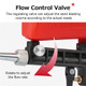 Wisoqu Pneumatic Sandblasting Gun Mini Portable Handheld Sand Blaster with 1/4in Air Inlet,Portable Sand Blaster Gun Kit Gravity Pneumatic Sand Blasting Gun