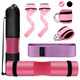 ‎Turakun Gym Barbell Pad Set: Hip Thrusts Pad for Squats Weight Lifting Gym Equipment Accessories - Pink