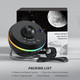 Ainael Galaxy Projector, Star Projector Home Planetarium with 1 Glass Projection Disc, 180° Rotatable Starry Sky Night Light with Meteor Effects & Light Strip for Bedroom, Kids & Adults Gift