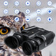 Night Vision Goggles Qpingan 4K HD Infrared Tactical Night Vision Binoculars for Adults with Head Mounted Dual 1.4" Screen 8X Digital Zoom 3000mAh Battery 32G Card for Outdoor Activities Gifts for Men
