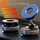 WTECH Magnetic Vacuum Phone Bracket 360° Adjustable Holder Strong Suction Cup Navigation Design Stand Holder For Car Universal 2026 - Black