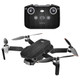 MightySkins Compatible with DJI Mini 2 Portable Drone - Black Wood | Protective Durable and Unique Vinyl Decal wrap Cover | Easy to Apply Remove and Change Styles | Made in The USA
