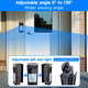 Anti-Theft Video Doorbell Mount Compatible with Ring/Blink Wireless Camera Doorbell Adjustable Angle Mount No-Drill Battery Doorbell Bracket Accessories for Houses Apartments Businesses