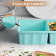 Silicone Freezer Tray for Soup Ice Cubes: 2-Cup Freezing Tray for Meal Prep - 2 Pack Silicon Soup Portion Freeze Tray Make Stock Souped Ice Cube