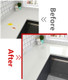 Clear Contact Paper Roll 17.7'' x 118'' Clear Glossy Self-Adhesive Film Cover Removable Protective Film Transparent Liners Drawers Shelves Kitchen Cabinets Desks Fridge Roll