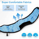 Bluetooth Sleeping Eye Mask - Wireless Music Headphones for Side Sleepers - Sleep Mask With Bluetooth 5.0 - 3D Wireless Headphones