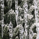 Transparent Ice Stick Christmas Tree Decoration Threaded Pendant Ornament 12 Pieces