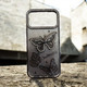 Glittery Butterfly Design Phone Case for iPhone 17 Pro Max Black Premium Mobile Cover