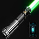 DAMIENSABER Upgrade Xenopixel 3.0 Motion Control Smooth Swing Light Sabers with 34 Sound Fonts Infinite Color and 16 RGB Fast Color Changing, More Sensitive Light Sabers for Adults