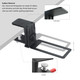 Huye Steel Clamp-on Joystick Mount Designed for Logitech G Extreme 3D PRO Joystick for Windows, Adjustable Durable Steel Desk Mount Holder