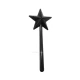 MOONBIFFY Portable Salt Pepper Shakers Refillable Magical Star Wand Spice Dispenser Seasoning Shaker Set Kitchen & Dining BBQ Supplies바비큐